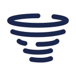 Tornado Small SVG Icon